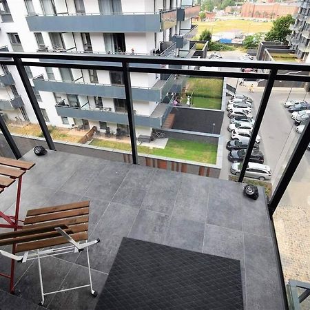 Apartament Blue Bastion Walowa 23C Z Klimatyzacja I Miejscem Parkingowym W Podziemnym Parkingu Gdansk Luaran gambar
